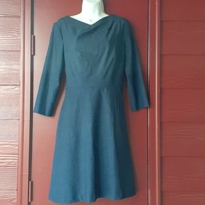 Banana Republic Long Sleeve V-neck Dress